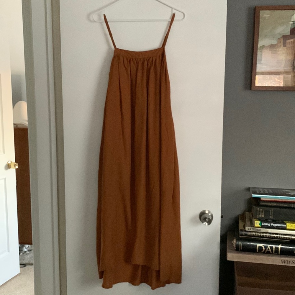 Orange dress
